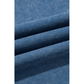 Velma Blue Mineral Wash Seam Detail Flare Leg Drawstring Pants