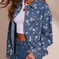 Juliva Wildflower Denim Jacket