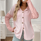 Mariel Pink Hooded Layering Cardigan