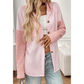 Mariel Pink Hooded Layering Cardigan