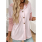 Mariel Pink Hooded Layering Cardigan