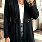 Prestyn Black Classic Poise Button Detail Cardigan