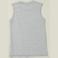 Danielle Grey Crew Neck Pleated Tank Top