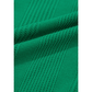 RTS Lia Green Ribbed Ruffle Tank Top and Pants Set