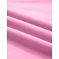 Meshelle Bonbon Pink Solid Loose V Neck Half Sleeve Tee and Shorts