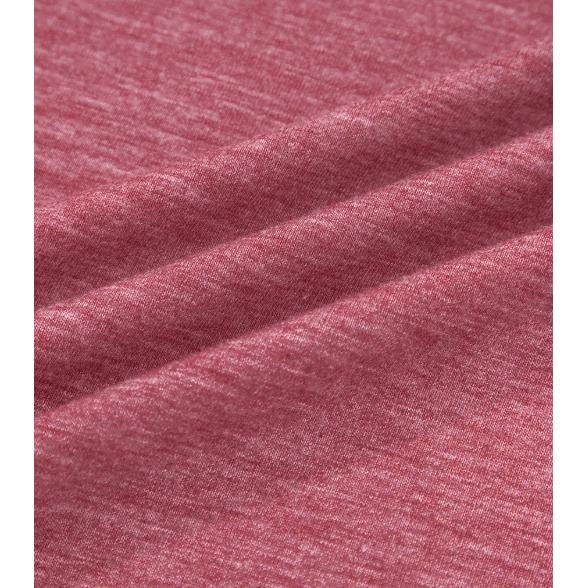 Flossy Red Contrast Print Striped Raglan Long Sleeve Loose Top