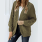 Narah Olive Chunky Wide Knit Cardigan