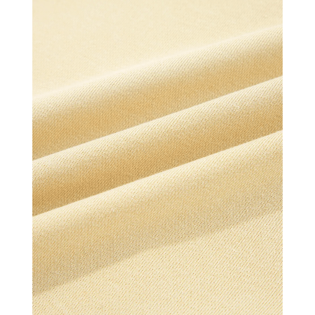 Elodie Pale Khaki Blossom Floral Applique Baggy Pullover Sweatshirt