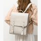 Classic Faux Leather Flap-Top Backpack - 4 Colors
