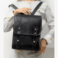 Classic Faux Leather Flap-Top Backpack - 4 Colors