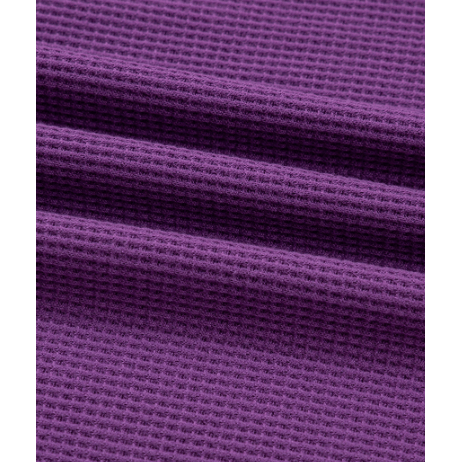 Clydie Orchid Mist Raw Seam Patchwork Ribbed Drop Shoulder Sweatshirt