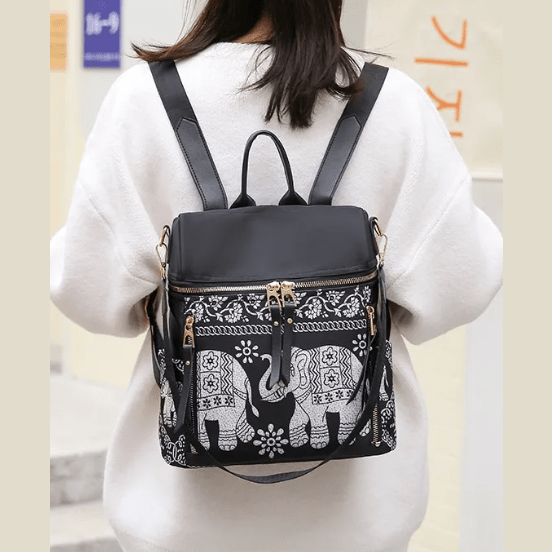 Tribal Elephant Backpack