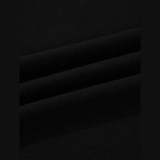 Lissa Black Varsity Stripe Detail Drop Shoulder Pullover Mini Skort Set