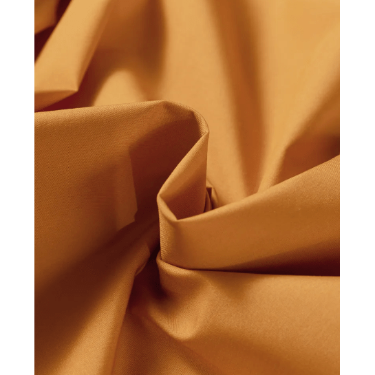 Skylie Buckskin Contrast Leopard Trim Split Neck Puff Sleeve Blouse