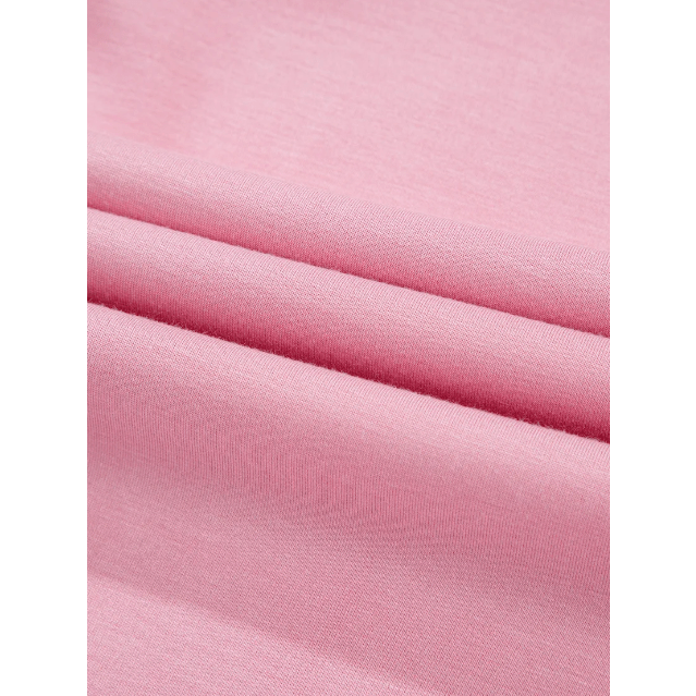 Zaylee Pink Bow Applique Half Sleeve T-shirt