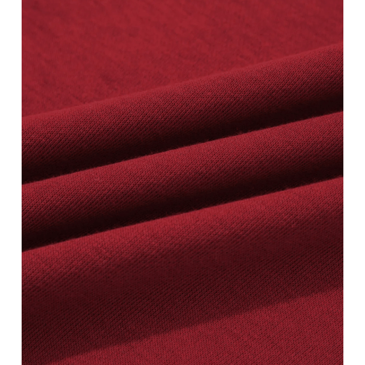 Dorcas Red Drop Shoulder Boxy Tee and Barrel Pants Set