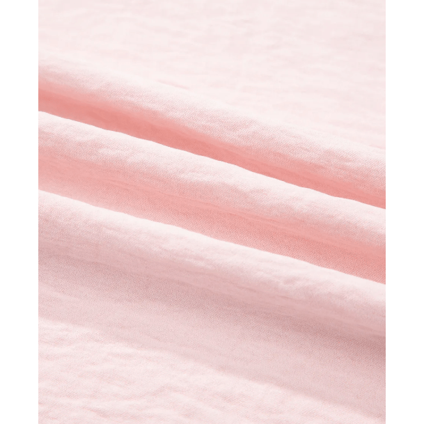 Jeri Pink Ruffle Trim Short Sleeve Blouse
