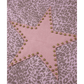 Soph Pink Leopard Retro Studded Star Patch Loose Tee