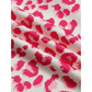 Loray Pink V Neck Collar Leopard Printed 2pcs Short Set