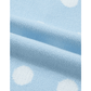 Lauri Blue Polka Dot Puff Short Sleeve Sweater