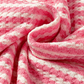 Nadine Pink Breathable Textured Knit Short 2pcs Set