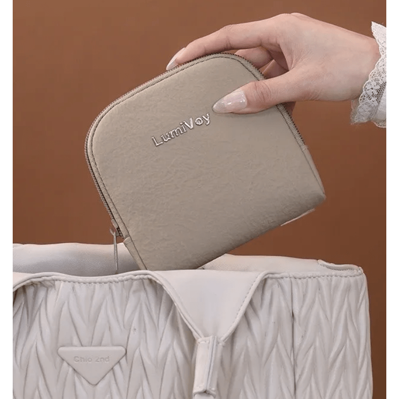 Synthia 6 Compartment Jewelry Storage Bag - 4 Colors