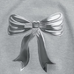 Coco Silver Bow Sweatshirt