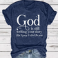 God is Still Writing Your Story Screen Print Tee - 3 Colors