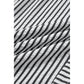 Albie Black Stripe Wide Leg Casual Pants