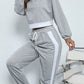 Alyx Cropped Two Piece V Neck Jogger Set