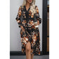 Amelia Mid Length Autumn Floral Dress