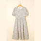 Anastasia Beige PLUS SIZE Leopard Print Frill Trim Short Sleeve Flared Dress