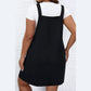 April Buttoned Strap PLUS SIZE Overall Dress