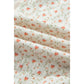 Arley Ann Floral Print Color Block Trim Lace-up V Neck Long Sleeve Blouse
