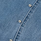 Ashbury Dusk Blue Side Seam Rivet Detail Ankle Length Casual Jeans