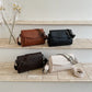 Autumn Pillow Shape PU Leather Bag - 4 Colors