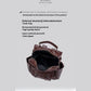 Angelica Dark Brown Urban Classic PU Leather Backpack