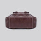 Angelica Dark Brown Urban Classic PU Leather Backpack