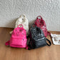 Chevelle Crisscross Stud Detail PU Leather Backpack - 4 Colors