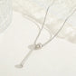Ball Drop Snake Chain Necklace - 2 Colors
