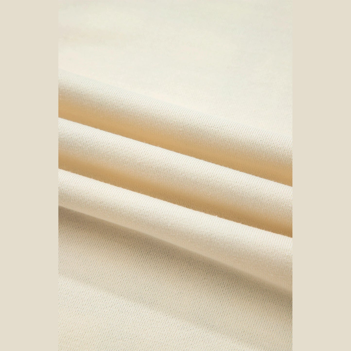 Ballie Beige Plaid Patchwork Side Slit Sweatshirt