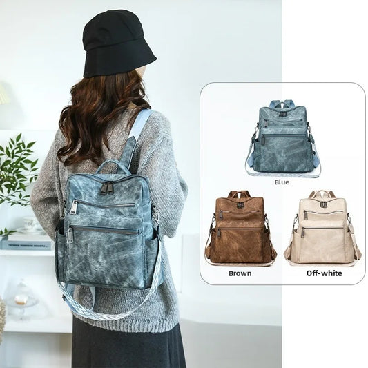 Bayla Multi‑Pocket Casual Backpack - 3 Colors