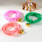 Heart Shape Seed Bead Bracelet - 3 Colors
