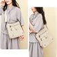 Cherise Faux‑Leather Crossbody with Front Tassel - 4 Colors