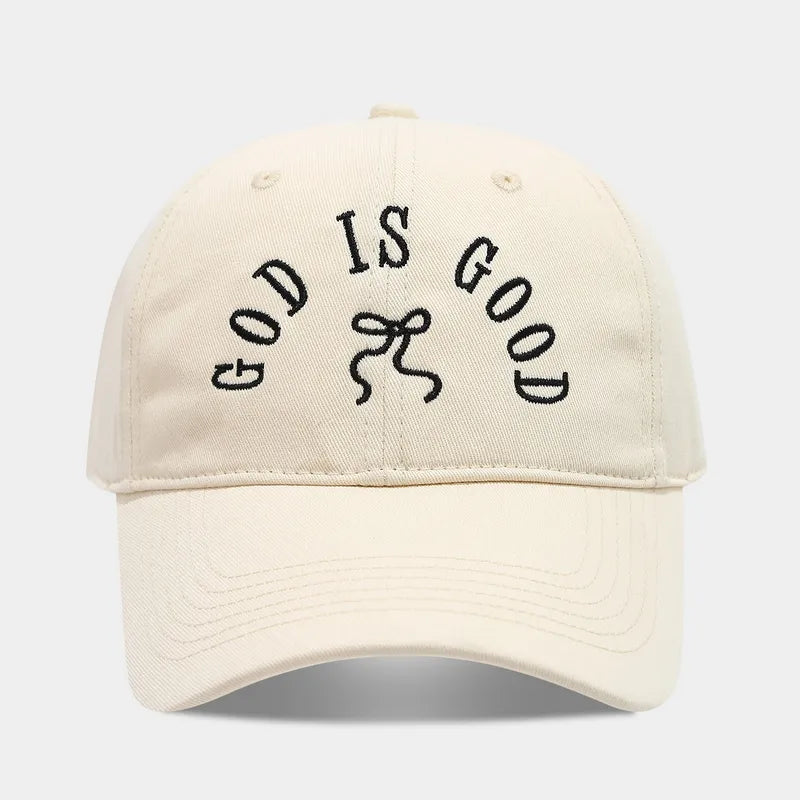God is Good Embroidered Baseball Cap - 9 Colors