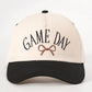 Game Day Embroidered Baseball Cap - 6 Colors