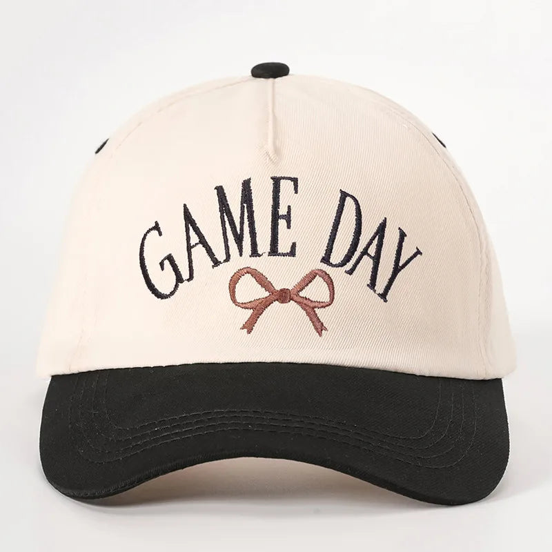 Game Day Embroidered Baseball Cap - 6 Colors