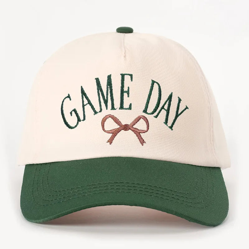 Game Day Embroidered Baseball Cap - 6 Colors