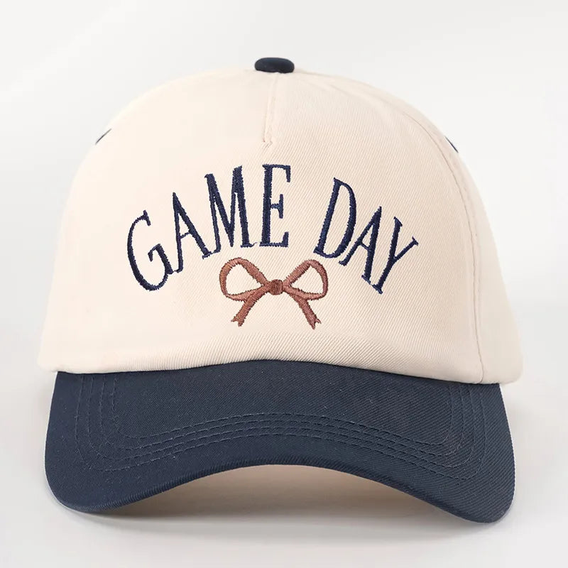 Game Day Embroidered Baseball Cap - 6 Colors