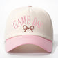 Game Day Embroidered Baseball Cap - 6 Colors